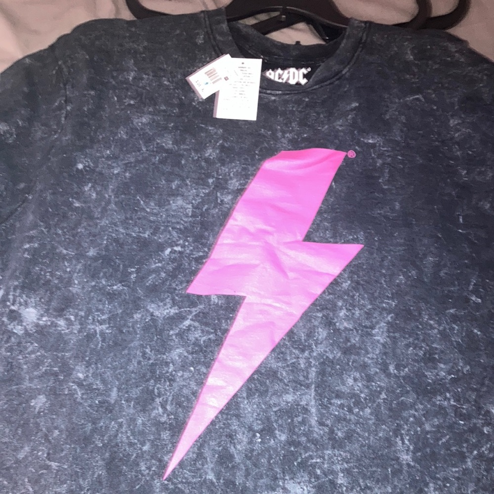 NWT AC/DC lightweight sweatshirt